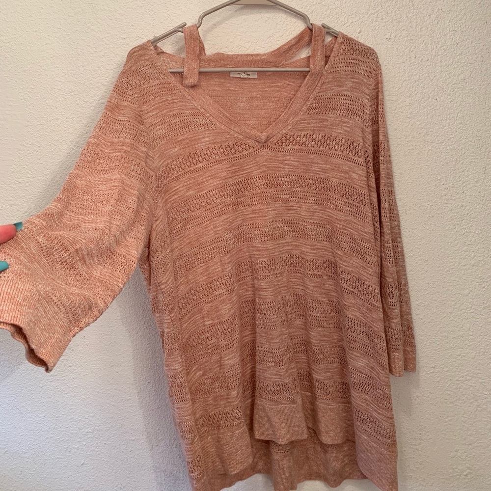 Salmon Lightweight Sweater